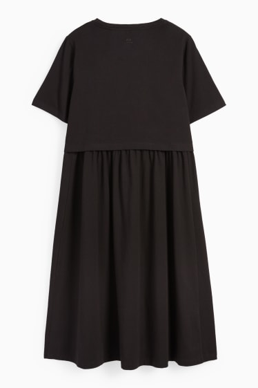 Damen - Still-Kleid - schwarz