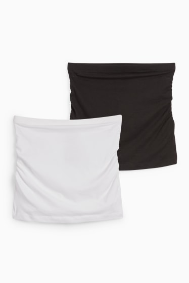 Damen - Multipack 2er - Bauchband - weiß