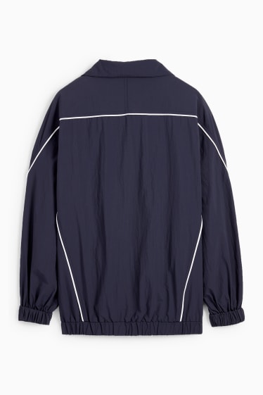 Women - Bomber jacket - lined - dark blue