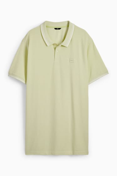 Men - Polo shirt - mint green