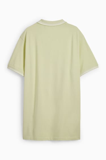 Heren - Poloshirt - mintgroen