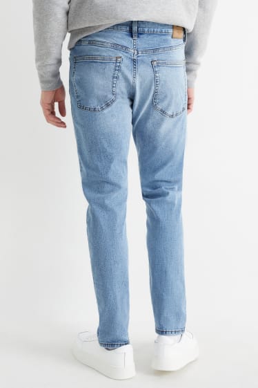 Bărbați - Slim Tapered Jeans - LYCRA® - denim-albastru deschis