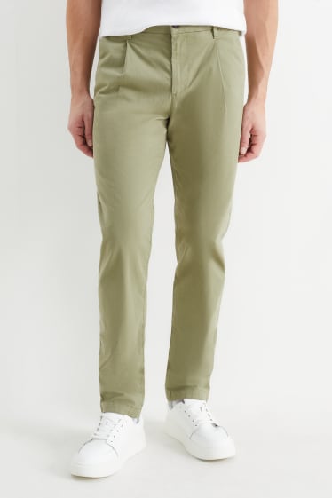 Hombre - Chinos - tapered fit - Flex - verde