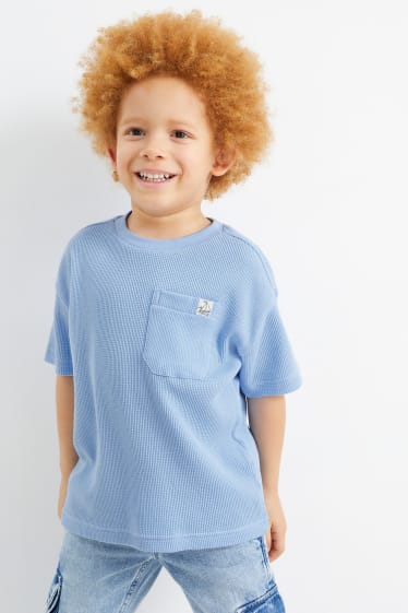 Kinderen - Zeilboot - T-shirt - lichtblauw