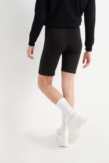 Enfants filles - Lot de 2 - cyclistes - noir