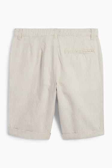 Children - Bermuda shorts - light beige