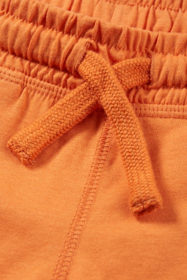 Children - Sweat Bermuda shorts - orange