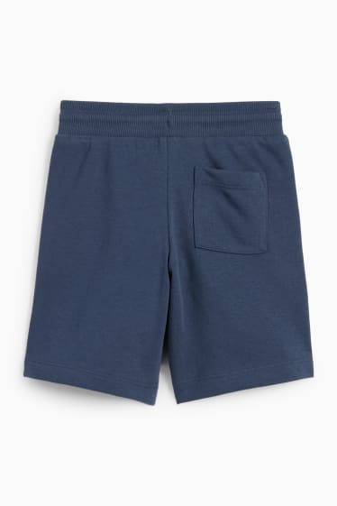 Bambini - Uomo Ragno - shorts in felpa - blu scuro
