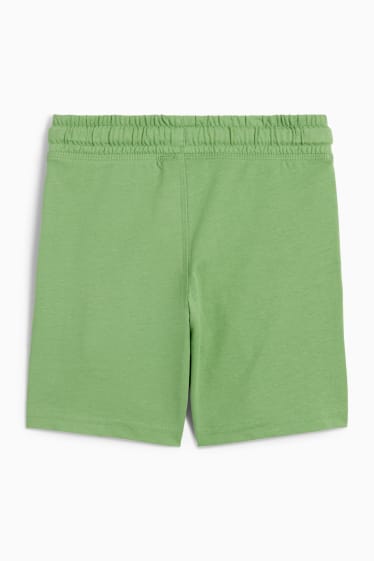 Kinder - Sweat-Bermudas - grün