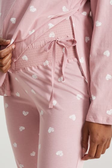 Damen - Still-Pyjama - pink