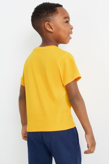 Dětské - Tričko s krátkým rukávem - světle oranžová