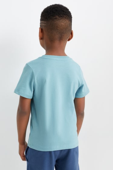 Dzieci - Koszulka z krótkim rękawem - turkusowy