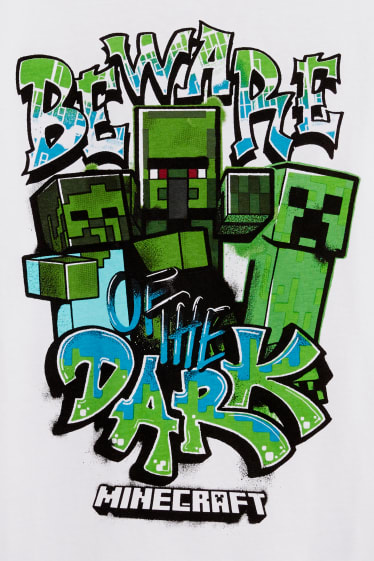 Dětské - Multipack 2 ks - Minecraft - tričko s krátkým rukávem - mátově zelená