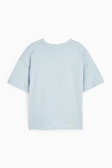 Enfants - Caméléon - T-shirt - bleu clair
