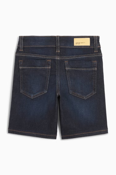 Enfants garçons - Bermuda en jean - bleu foncé