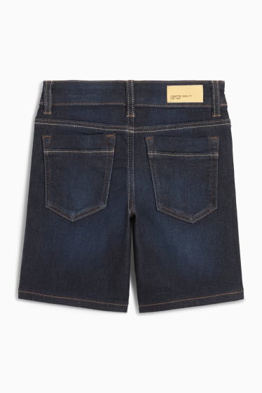 Kinder - Jeans-Bermudas - dunkelblau