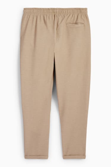 Heren - Joggingbroek - beige