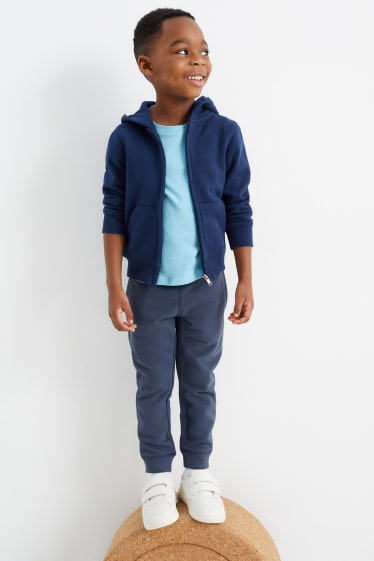 Enfants - Pantalon de jogging - bleu foncé