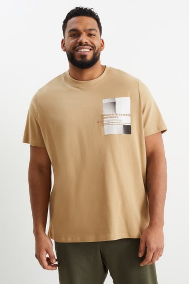 Uomo - T-shirt - tortora
