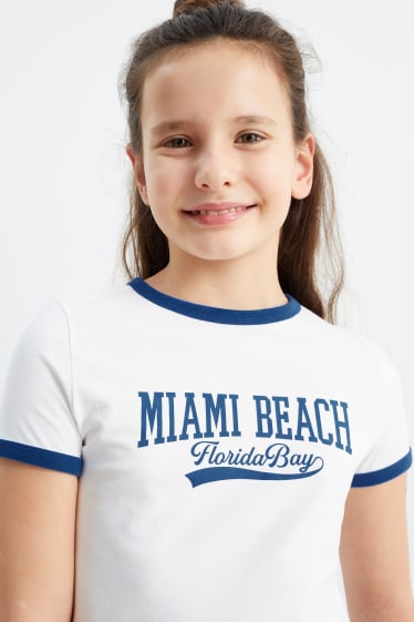 Children - Multipack of 3 - short sleeve T-shirt - white