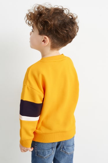 Copii - Rinocer - bluză de molton - galben