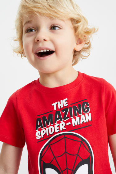 Kinderen - Set van 5 - Marvel - T-shirt - wit