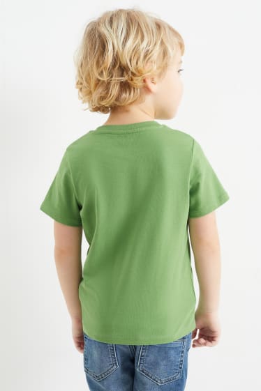 Kinder - Kurzarmshirt - grün