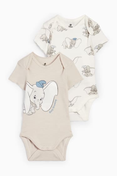 Babies - Multipack of 2 - Dumbo - baby bodysuit - cremewhite