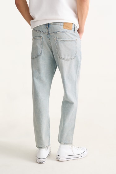 Home - Carrot jeans - texà blau clar