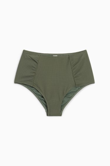 Damen - Bikini-Hose - High Waist - LYCRA® XTRA LIFE™ - grün
