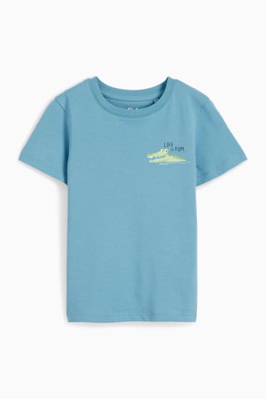 Children - Jungle - short sleeve T-shirt - blue