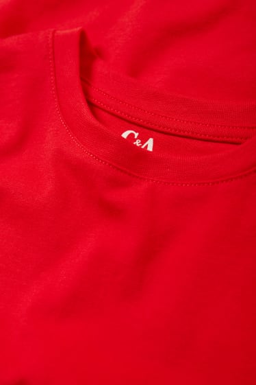 Dzieci - Koszulka z krótkim rękawem - czerwony