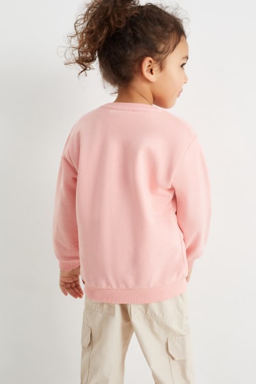 Dzieci - Motyl - bluza trykotowa - jasnoróżowy