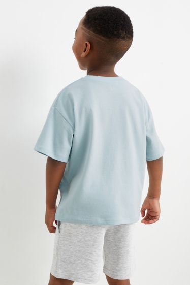 Children - Chameleon - short sleeve T-shirt - light blue
