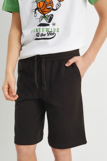 Nen/a - Bàsquet - conjunt - samarreta de màniga curta i pantalons curts de xandall - 2 peces - blanc