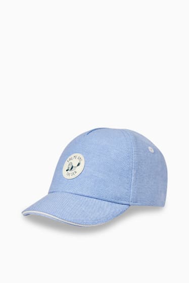 Babys - Robbe - Baby-Cap - hellblau