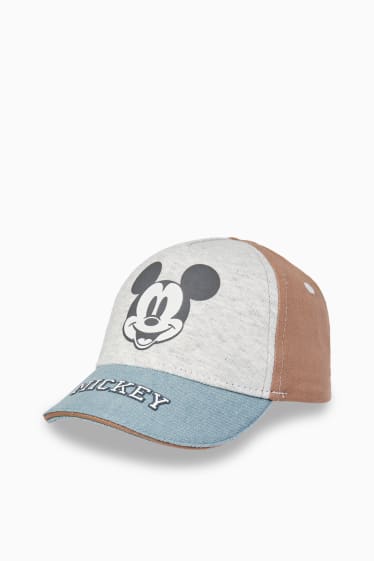 Babies - Mickey Mouse - baby cap - brown