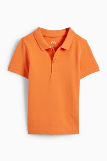 Dzieci - Koszulka polo - pomarańczowy