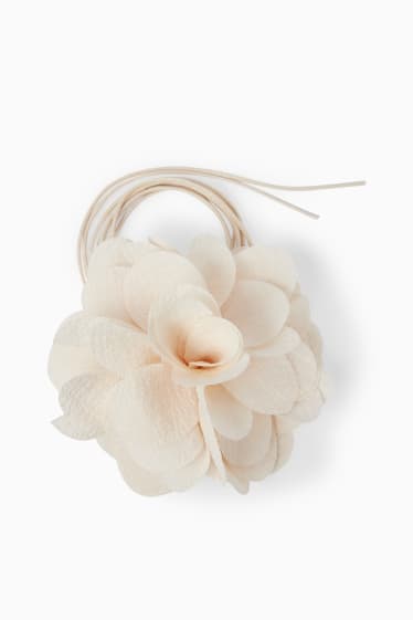 Women - Necklace - light beige