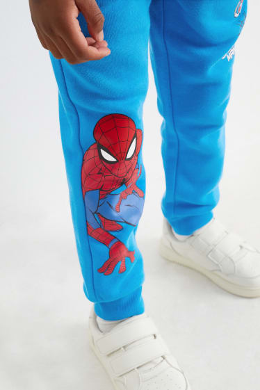 Copii - Omul-Păianjen - pantaloni de trening - albastru