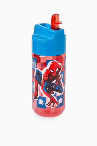 Kinder - Spider-Man - Trinkflasche - 430 ml - rot