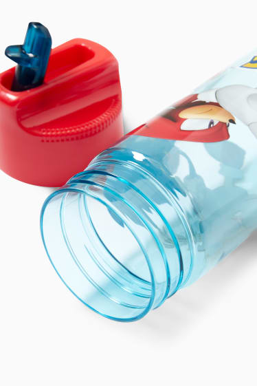 Kinderen: jongens - Sonic - drinkfles - 430 ml - rood