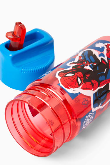Children - Spider-Man - drinks bottle - 430 ml - red