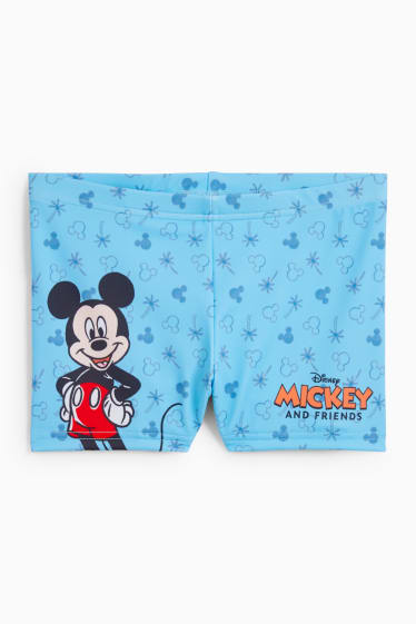 Bébés - Mickey Mouse - maillot de bain bébé - LYCRA® XTRA LIFE™ - bleu clair