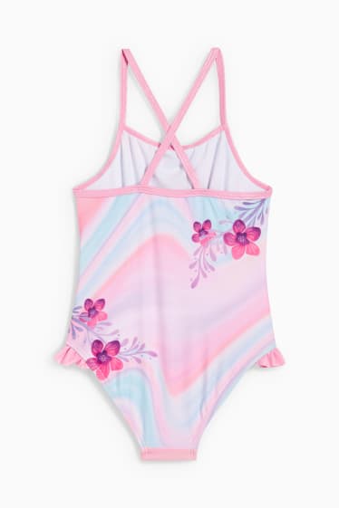 Children - Ariel - swimsuit - LYCRA® XTRA LIFE™ - rose