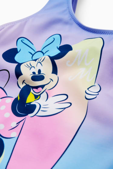 Kinderen - Minnie Mouse - badpak - LYCRA® XTRA LIFE™ - lichtpaars