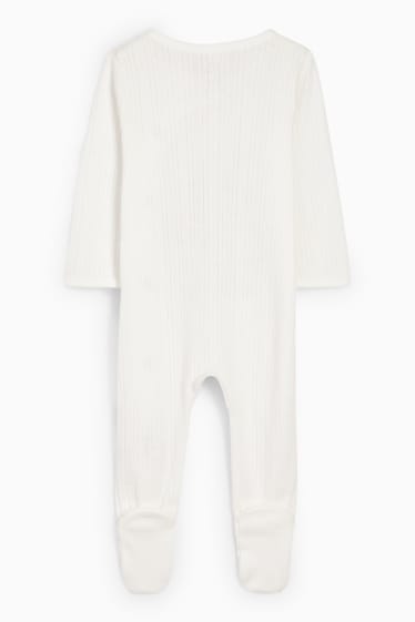 Niemowlęta - Bambi - piżama niemowlęca - kremowobiały