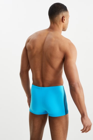 Men - Swim shorts - LYCRA® - blue