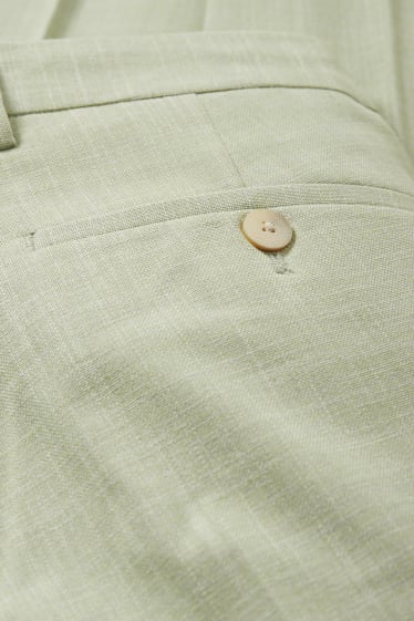 Heren - Broek uit het combi-systeem - slim fit - Flex - lichtgroen