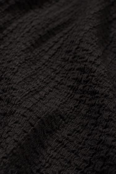 Femmes - Robe T-shirt - noir